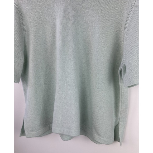 Kilte Collection Cashmere Set of Wide-Leg Pants & Short Sleeve Top Size 3 L/XL - Picture 7 of 16